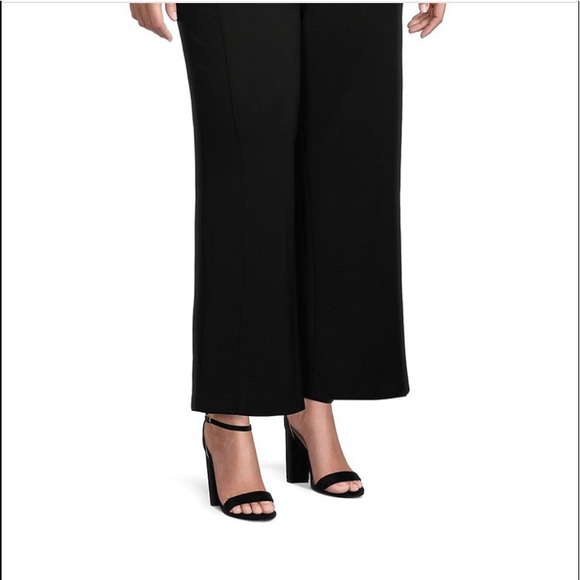Alfani Plus High-Waist Wide-Leg Pants - Picture 4 of 4